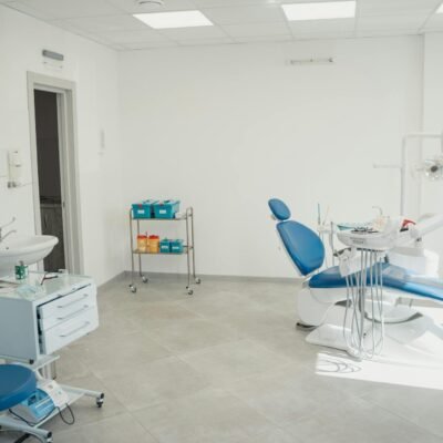 A Clinic with Dental Equipment